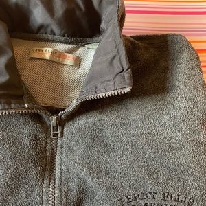 VINTAGE Perry Ellis Grey/black pullover